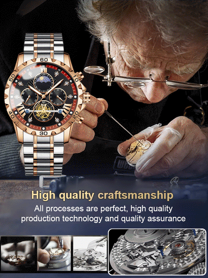 🔥Century-Old Watch Brand 2025 Tourbillon Watch ⌚ | 19ATM Water Resistance 🌊 | 10x Compensation for Counterfeits ✅ | Authentic Direct Shipping 🚢