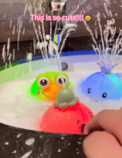 🔥Limited offer - 50% Off🚗Water-Activated Glowing Whale Sprayer Toy