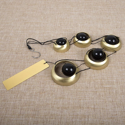 🎁 Special Offers🔔Tube Brass Wind Chimes, Harmonious Quintet Wind Bell for Patio & Garden(35-inch)