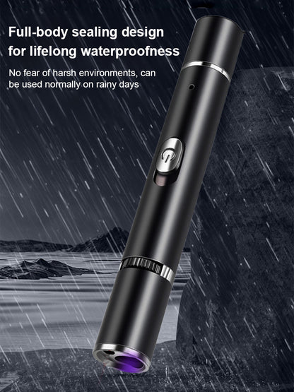 ⚡High-intensity laser pointer, 🔥It can be used for cutting, welding, and self-defense, requiring only monthly recharging