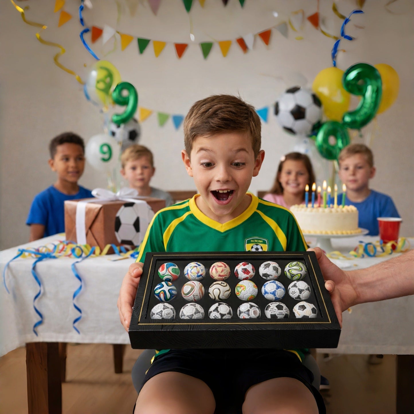 🏆⏳Global Limited 300 Sets Only! Handcrafted Retro Mini Football Set 50% Limited Discount
