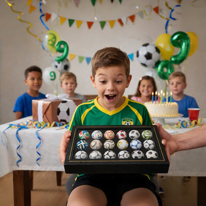 🏆⏳Global Limited 300 Sets Only! Handcrafted Retro Mini Football Set 50% Limited Discount