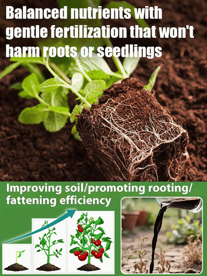 🌱【One Bottle Saves All Plants in the Yard】Farm's Secret Formula, Hormone-Free, Chemical-Free, 100% Natural Ingredients
