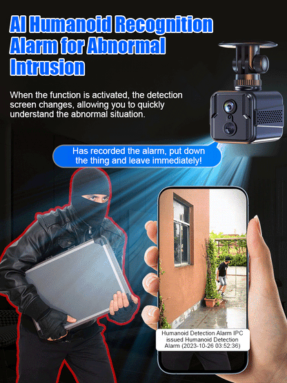 👀 Ultra-Secret HD Camera ❌No Wiring Needed ❌No Drilling Required ✅Can Be Placed Anywhere, Both Indoors and Outdoors ✅Strong Magn