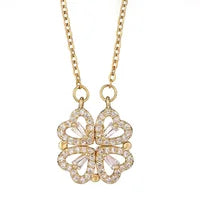 Multifunctional four-leaf clover gold
