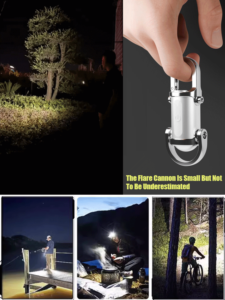 🔥Keychain Flashlight Waterproof Light, 💡A keychain flashlight that's brighter than a car headlight