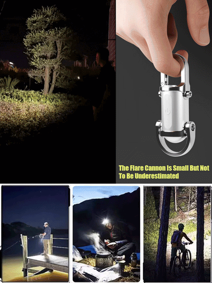 🔥Keychain Flashlight Waterproof Light, 💡A keychain flashlight that's brighter than a car headlight