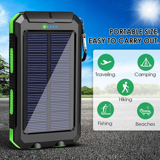 🔥Beat Seller 50% Off🔥Waterproof Solar Power Bank
