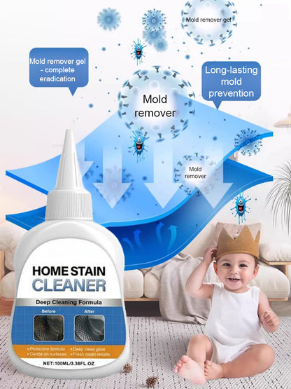 【🔥 Multi-Purpose Mold Removal Gel】 🍃Non-toxic and odorless -⏱️Quickly removes mold and bacteria -✨Gentle on surfaces