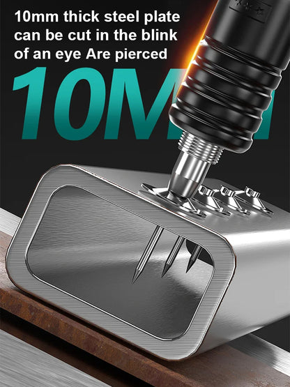 ⚡️【Instantly Finishes Nailing in 1 Second】⚡️ Mini Electric Nailer | Punches Through 6mm Steel Plate💪 | 5-Stage Noise Reduction🔇 | 10-Year Lifespan