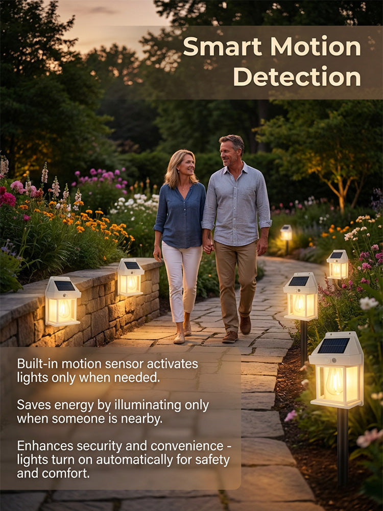 ☀️Your 24/7 "Smart Sentry" – Industrial Security Without the Electric Bill. Solar-powered outdoor LED garden lights