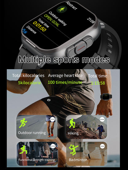 Bluetooth Earphone And Smart Watch 2-in-1 🩸Non-Invasive Glucose/BP Tracking + 🎧Built-in Earbuds + Auto SOS Alert. Your All-in-One Health And Audio Guardian is here.