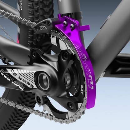 Bicycle Single Chainring Chain Stabilizer, Chain Tensioner, Anti-Drop Chain, Front Derailleur Adapter Ring, Anti-Fouling Three-In-One