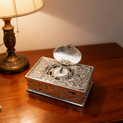 🦜✨Handcrafted 3D Embossed Bird Vintage Music Box – Timeless Charm
