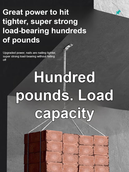 ⚡️【Instantly Finishes Nailing in 1 Second】⚡️ Mini Electric Nailer | Punches Through 6mm Steel Plate💪 | 5-Stage Noise Reduction🔇 | 10-Year Lifespan