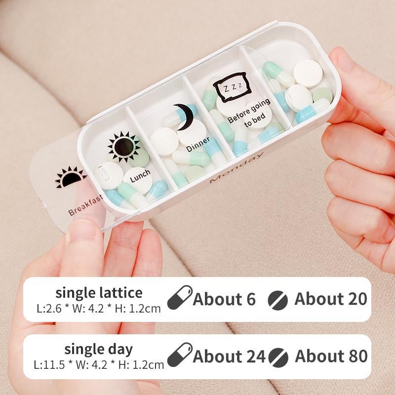 💊 ✨7-Day Medication Organizer - For Effortless Health Management! 📅