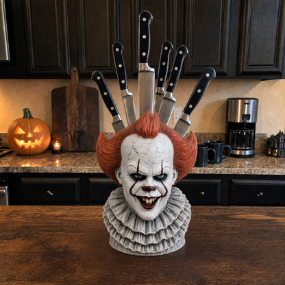 🎃👻⏰Last day Promotion 🔥💀-Horror Knife Block