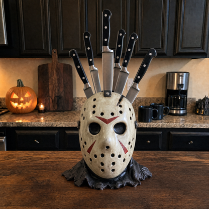 🎃👻⏰Last day Promotion 🔥💀-Horror Knife Block
