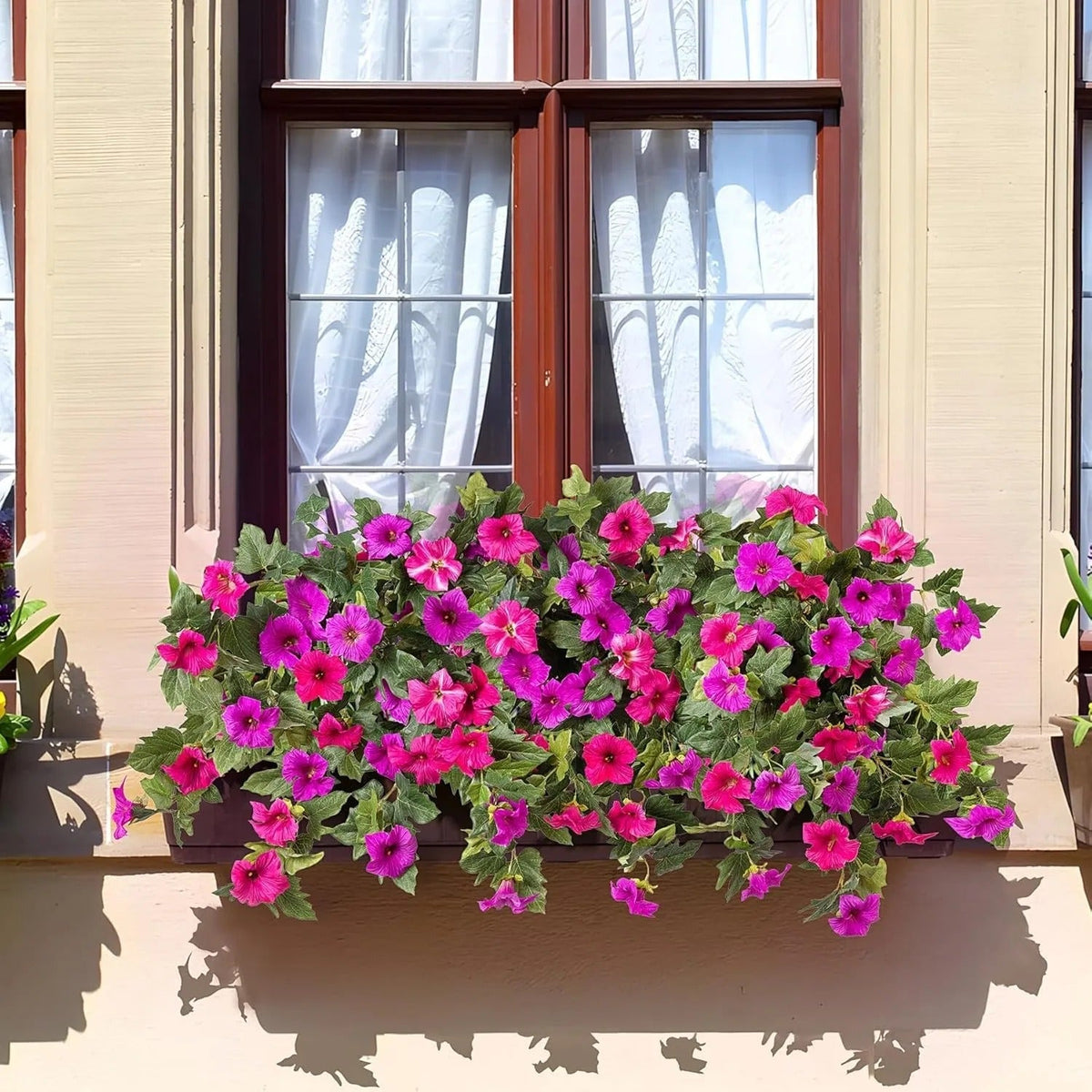 🔥Last Day 61% OFF🔥 Fade-Proof, UV-Resistant Artificial Petunias – Vibrant, Colorfast Outdoor Flowers for Patio & Garden