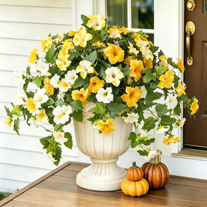🔥Last Day 61% OFF🔥 Fade-Proof, UV-Resistant Artificial Petunias – Vibrant, Colorfast Outdoor Flowers for Patio & Garden