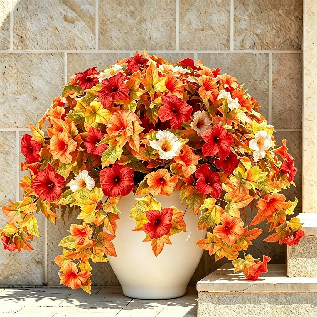 🔥Last Day 61% OFF🔥 Fade-Proof, UV-Resistant Artificial Petunias – Vibrant, Colorfast Outdoor Flowers for Patio & Garden