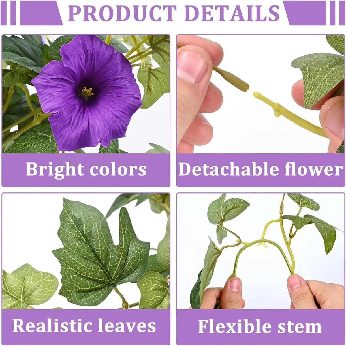 🔥Last Day 61% OFF🔥 Fade-Proof, UV-Resistant Artificial Petunias – Vibrant, Colorfast Outdoor Flowers for Patio & Garden