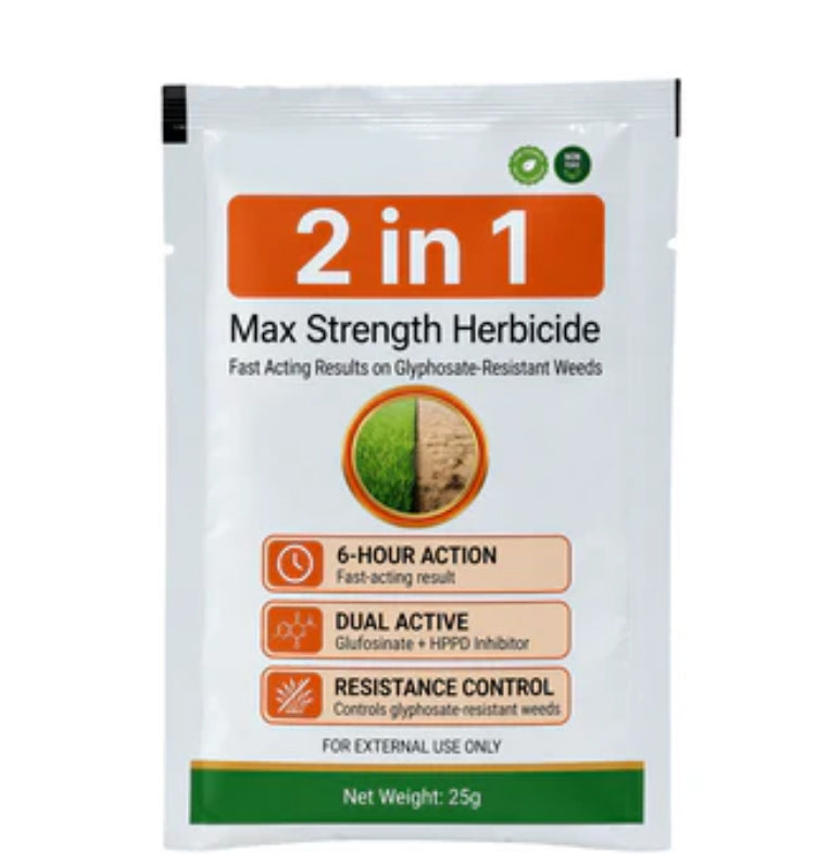 🔥2-in-1 Powerful Herbicide,🌿 Long-Lasting Control for Annual & Biennial Weeds, Non-Toxic & Harmless