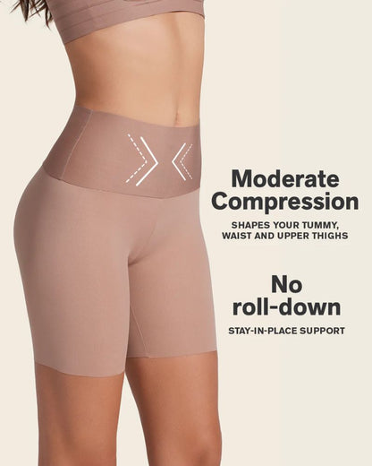 ⏰Hot Sale - 50% Off Today🔥Stay-In-Place Seamless Slip Shaper Shorts for Women