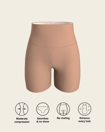 ⏰Hot Sale - 50% Off Today🔥Stay-In-Place Seamless Slip Shaper Shorts for Women