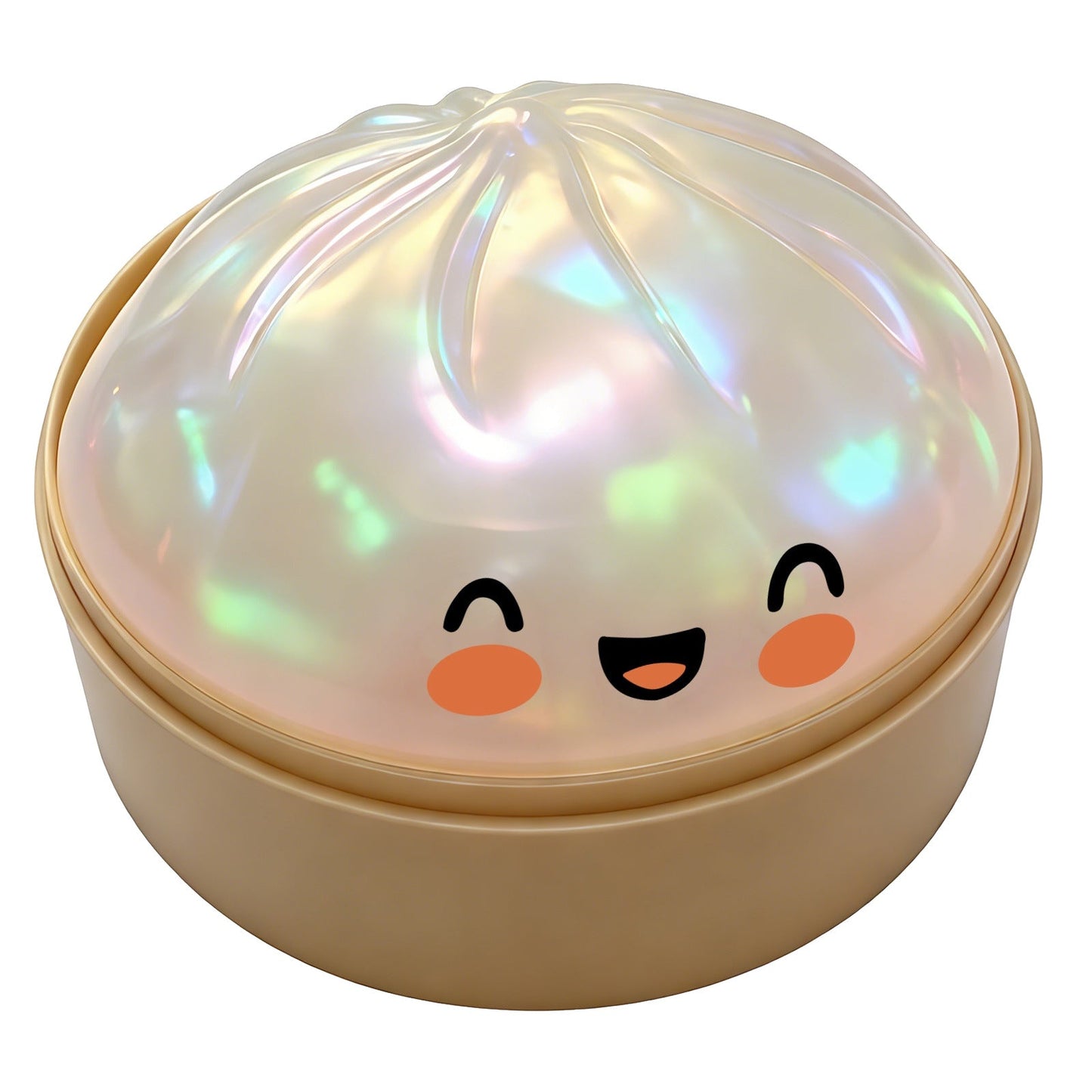 Cute Glitter Dumpling Squishy