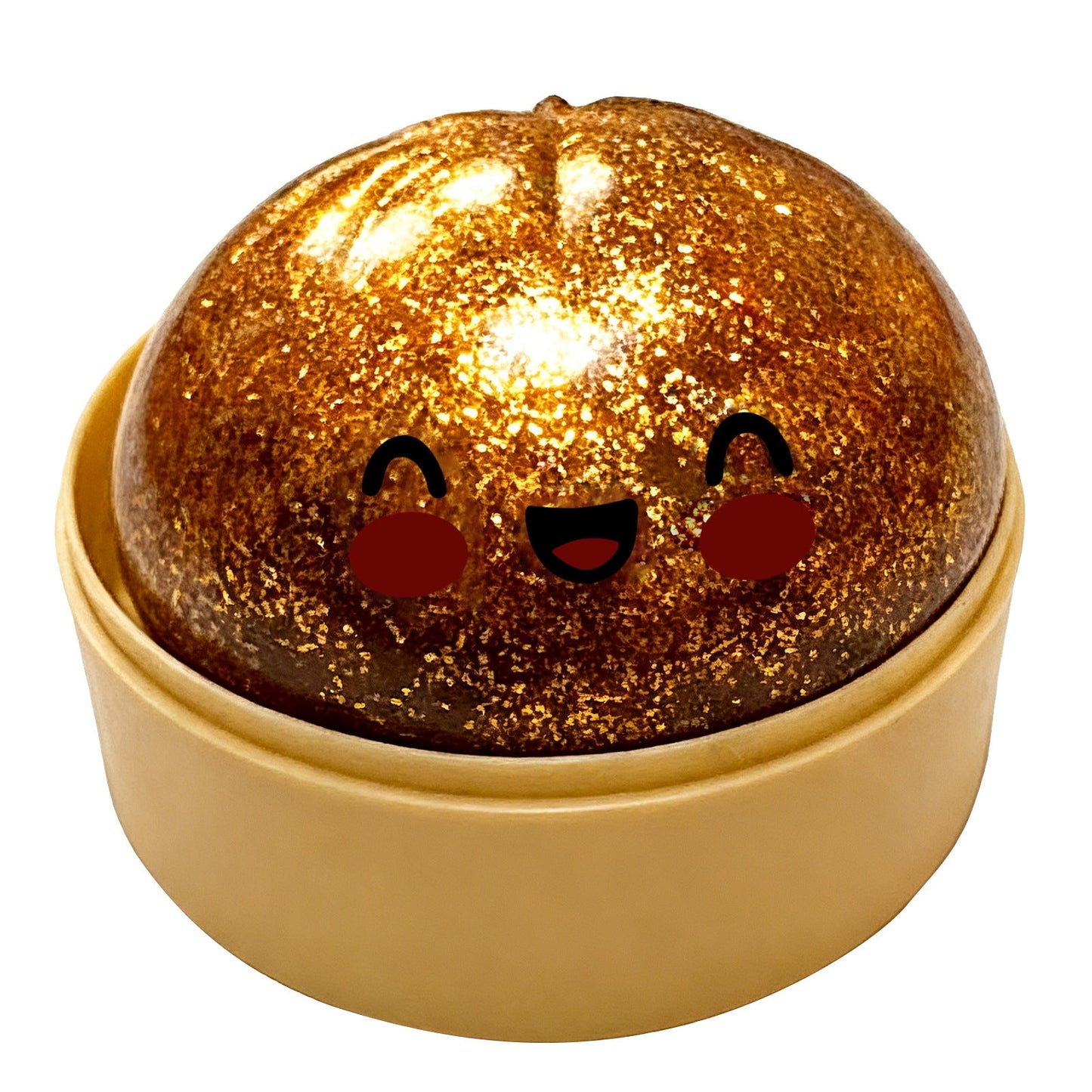 Cute Glitter Dumpling Squishy