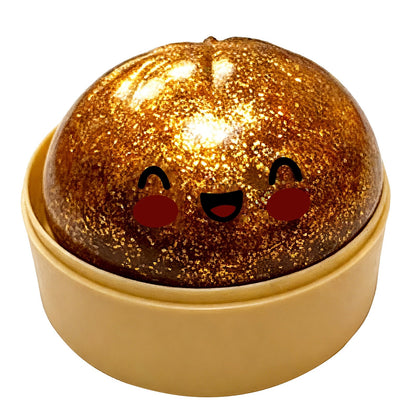 Cute Glitter Dumpling Squishy