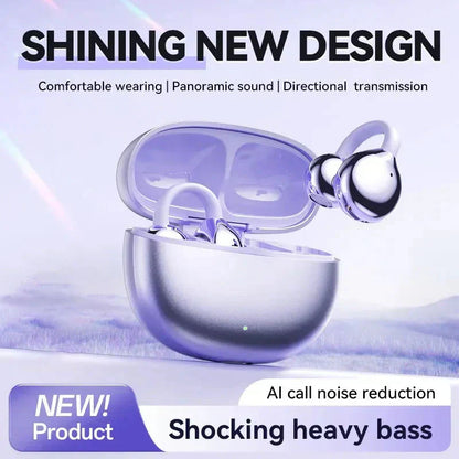 🏆LAST DAY SALE 50% OFF⏰Lightweight Open Ear Clip Bluetooth Headphones