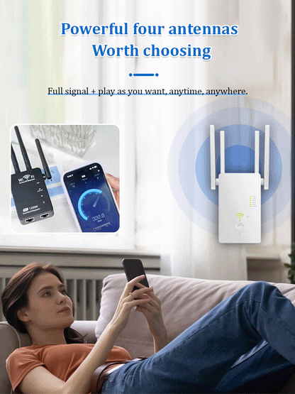 📱📶 Black Friday Sale – Dual-Band Wireless WiFi Signal Device