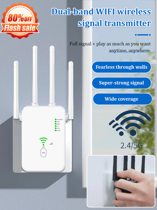 📱📶 Black Friday Sale – Dual-Band Wireless WiFi Signal Device