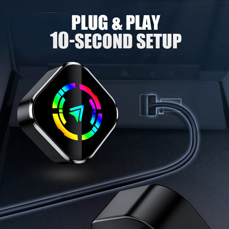 ⚡️FLASH SALE⚡️2026 Mini Cube Pro 3.0 Wireless CarPlay Adapter: Wireless Auto-Connect for iPhone & Android