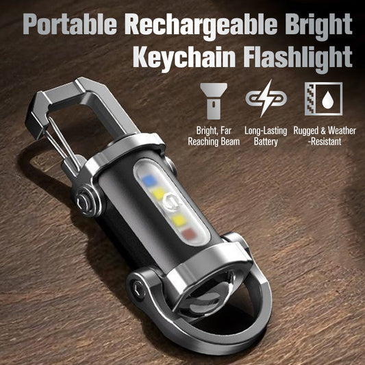 🔦 Rechargeable Keychain Flashlight – 300 Lumens