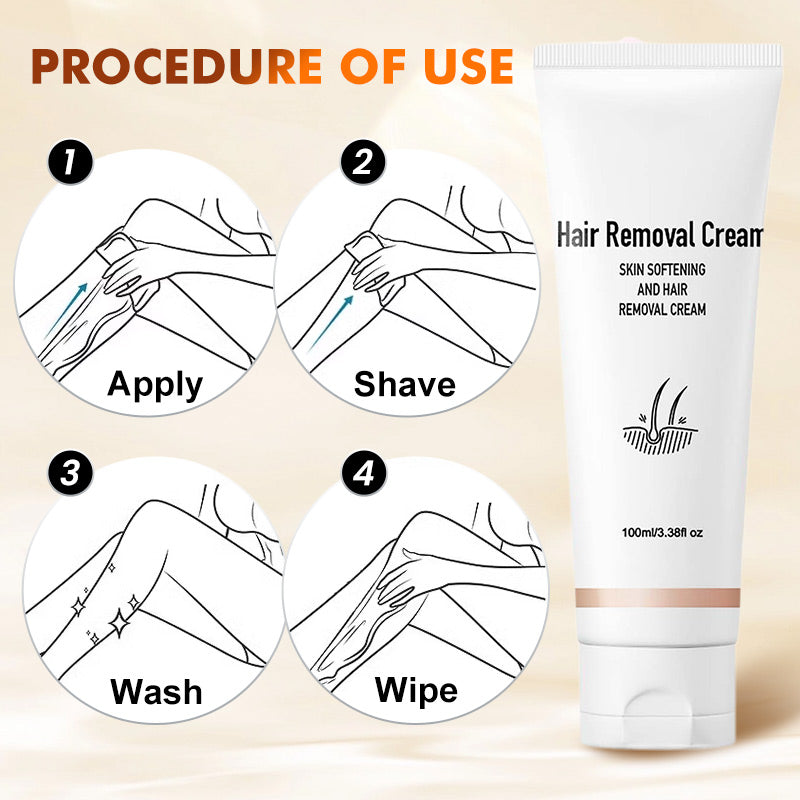 🔥Buy 1 get 1 free🔥🧴Fast Effective Depilatory Cream Skin Friendly