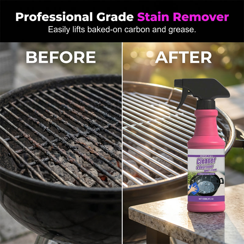 🔥No Scrubbing Needed!- Powerful Grill Degreaser Spray