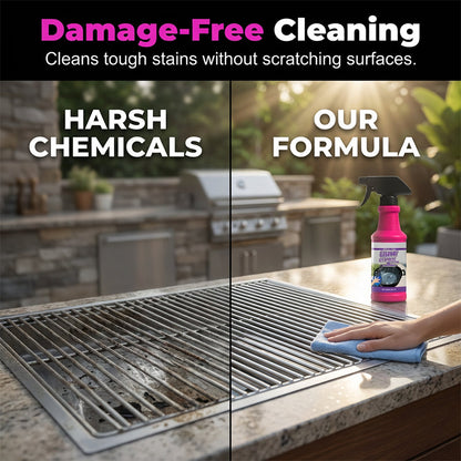 🔥No Scrubbing Needed!- Powerful Grill Degreaser Spray
