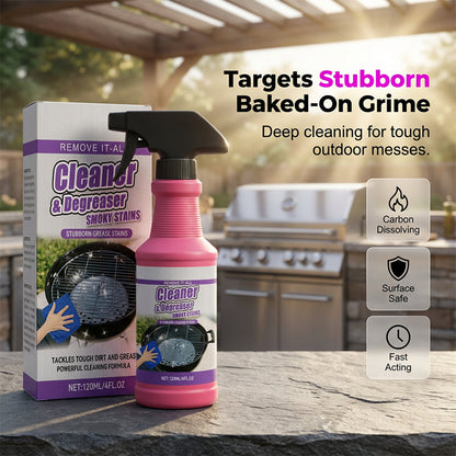 🔥No Scrubbing Needed!- Powerful Grill Degreaser Spray