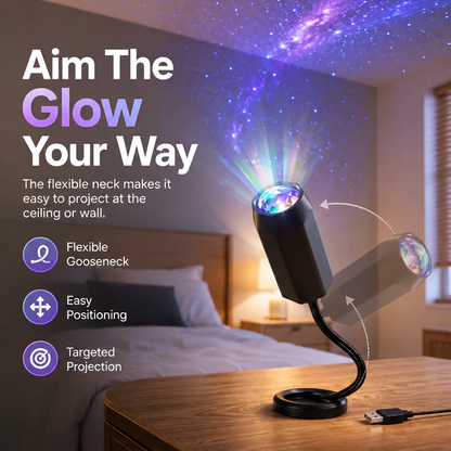 ⏰Last day Promotion 🔥-Night Light Projector - Smart Holographic Star Projector